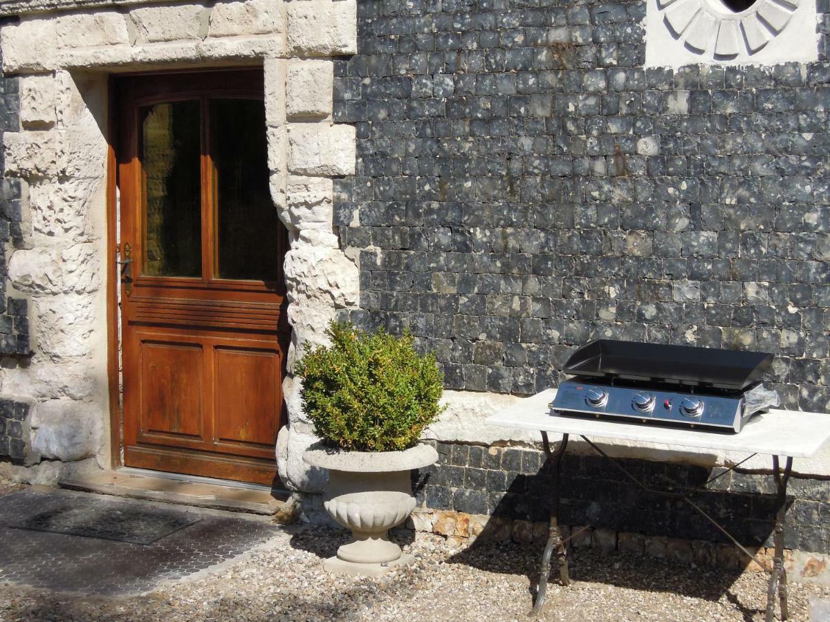 Вилла Manoir De Saint Supplix Octeville-sur-Mer Экстерьер фото