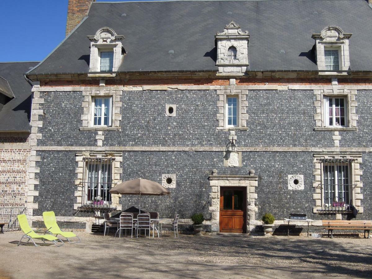 Вилла Manoir De Saint Supplix Octeville-sur-Mer Экстерьер фото